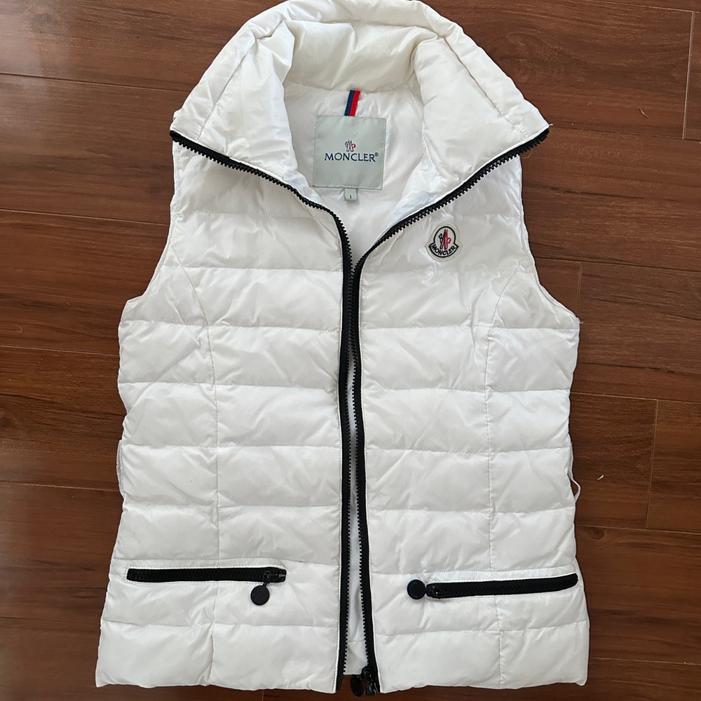 MONCLER White Vest